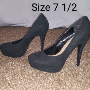 Lauren Conrad Black Heels